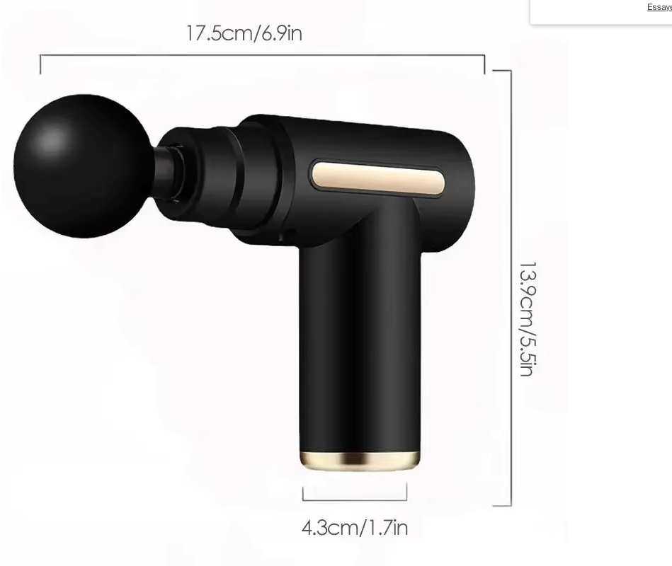 Pistolet de massage